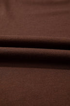 Rose Red Varsity Striped Detail Drop Shoulder Oversized Sweatshirt