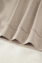 Beau Blue Half Zip Thumbhole Sleeve Hoodie Active Pants 2pcs Outfit