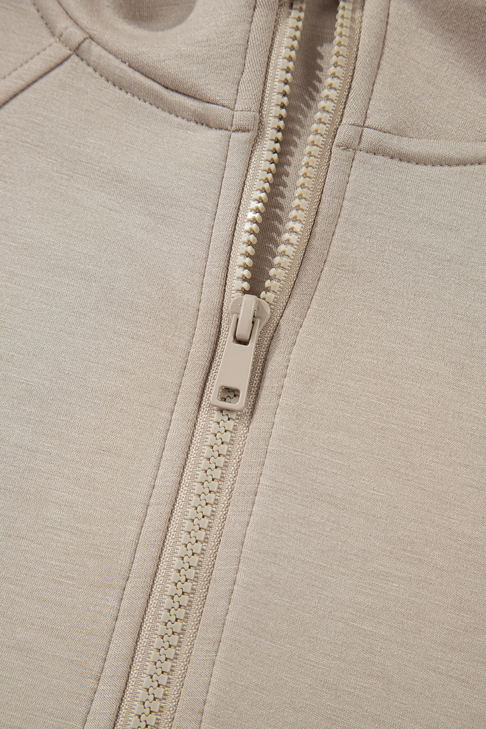 Beau Blue Half Zip Thumbhole Sleeve Hoodie Active Pants 2pcs Outfit