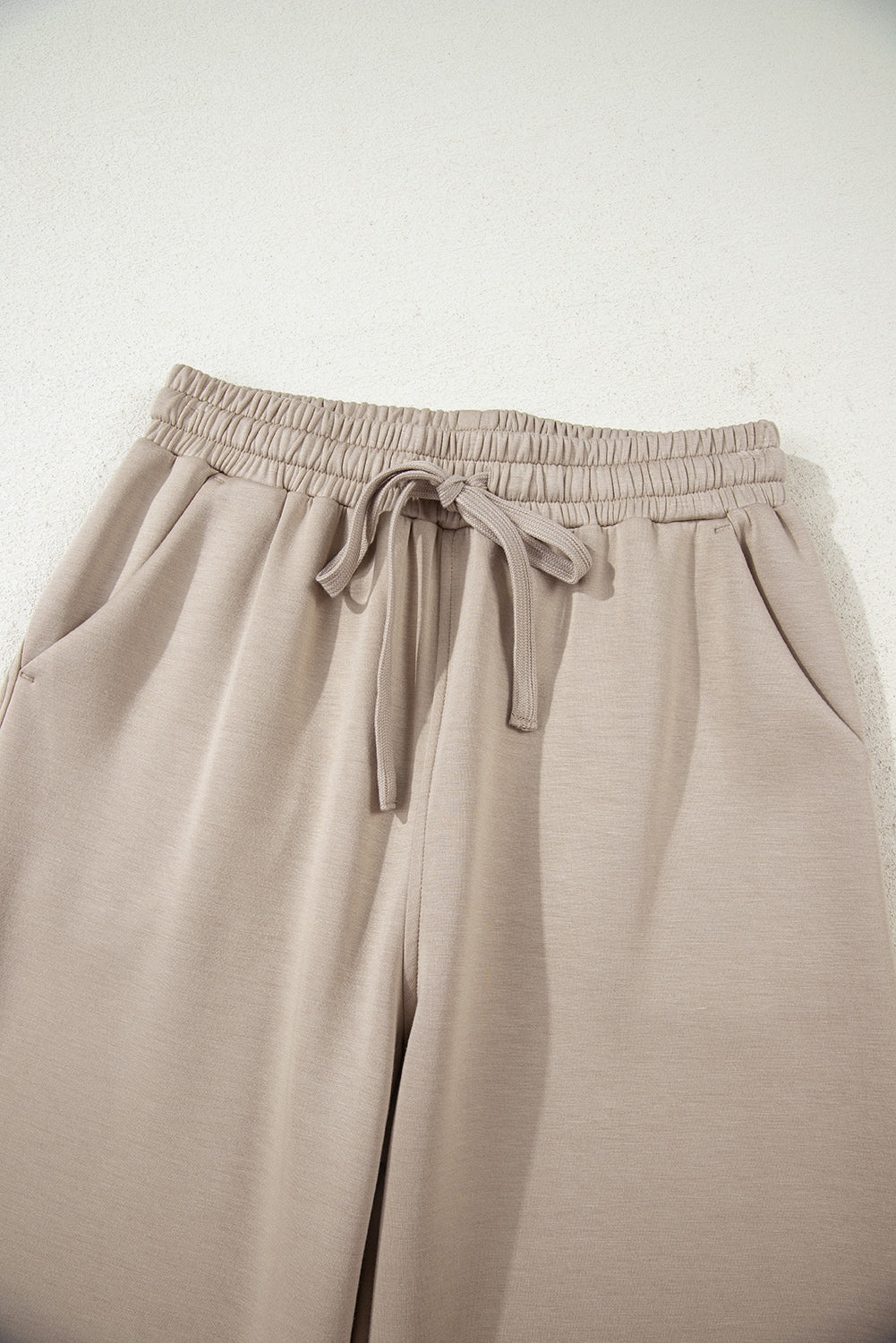 Beau Blue Half Zip Thumbhole Sleeve Hoodie Active Pants 2pcs Outfit