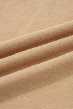 Rose Red Varsity Striped Detail Drop Shoulder Oversized Sweatshirt