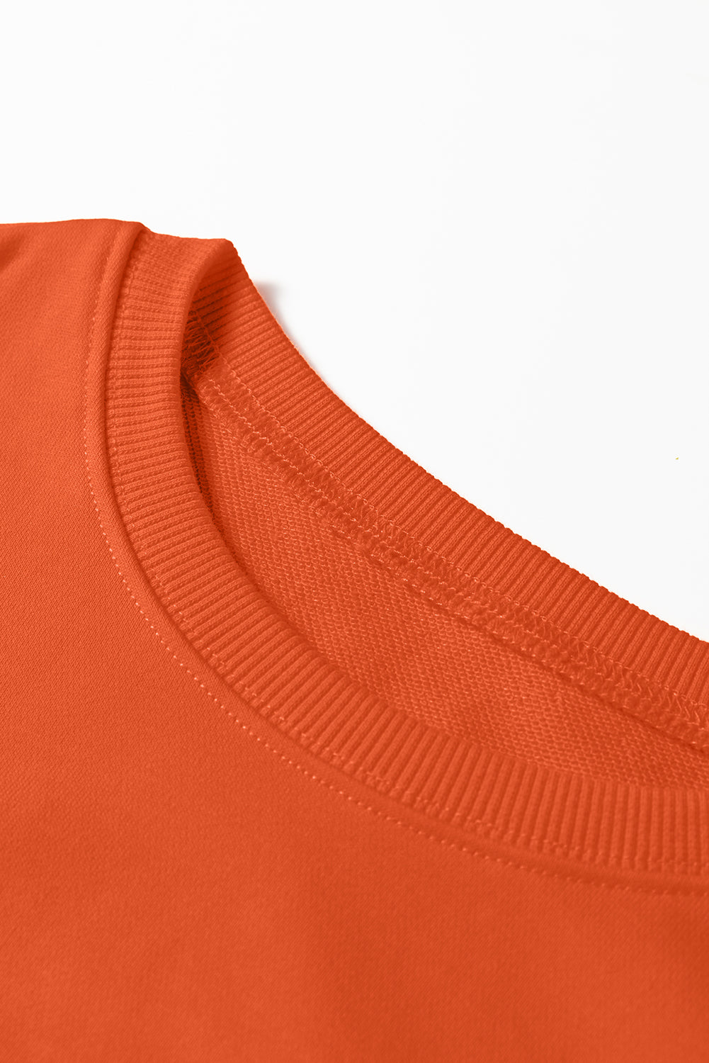 Tillandsia Purple Varsity Contrast Banded Sleeve Shift Sweatshirt Dress