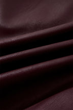 Wild Ginger Vegan Leather Sleeveless Mini Dress