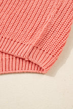 Blossom Pumpkin Embroidered Thanksgiving Holiday Sweater