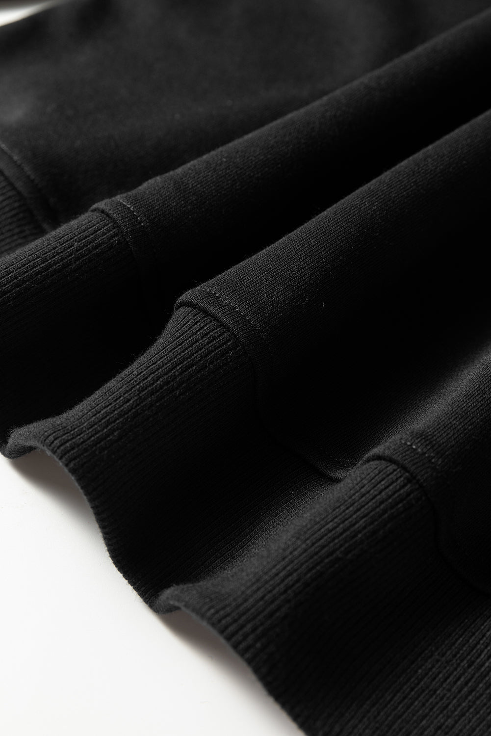 Oatmeal Varsity Striped Detail Crewneck Pullover Elastic Sweatpants 2pcs Outfit